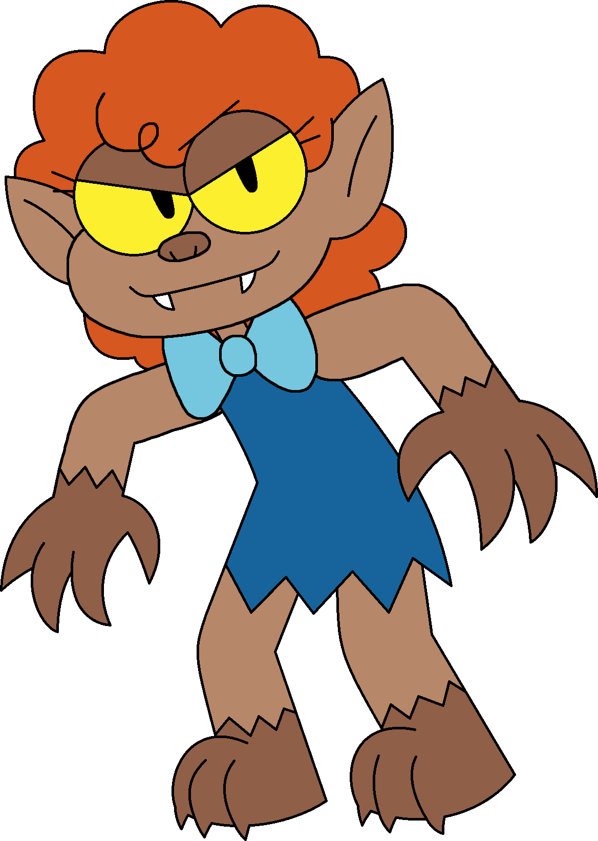 Winnie Werewolf (in OK K.O. Lets Be Heroes) Blank Meme Template