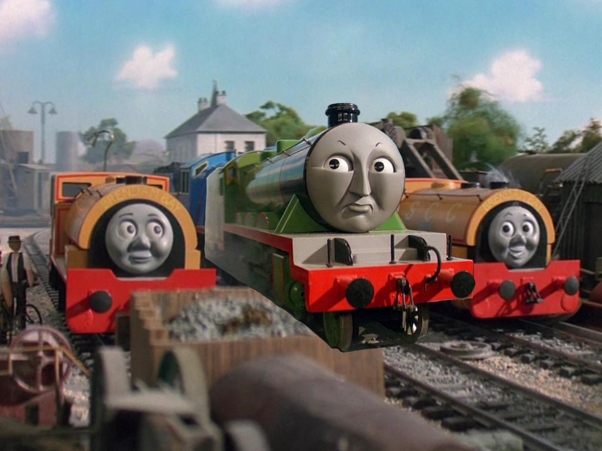 Heroes with Henry Blank Meme Template