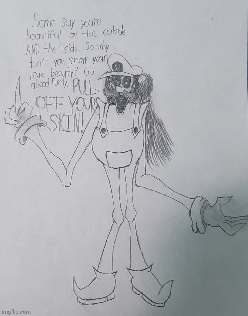 Mr. Virtual's advice ('25 Retake) | image tagged in mario's madness,horrorbrew,drawing | made w/ Imgflip meme maker