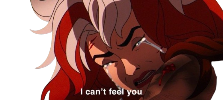 i can;t feel you Blank Meme Template