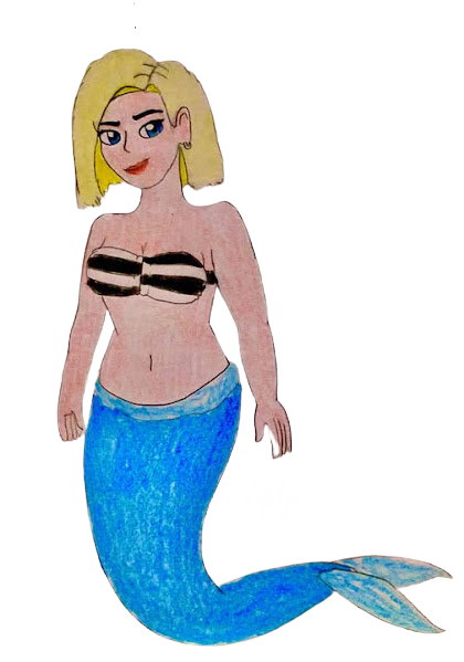 android mermaid 18 Blank Meme Template