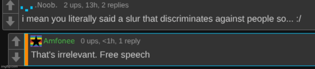 "i got a strike on youtube for saying a slur" then maybe don't say it???? | made w/ Imgflip meme maker