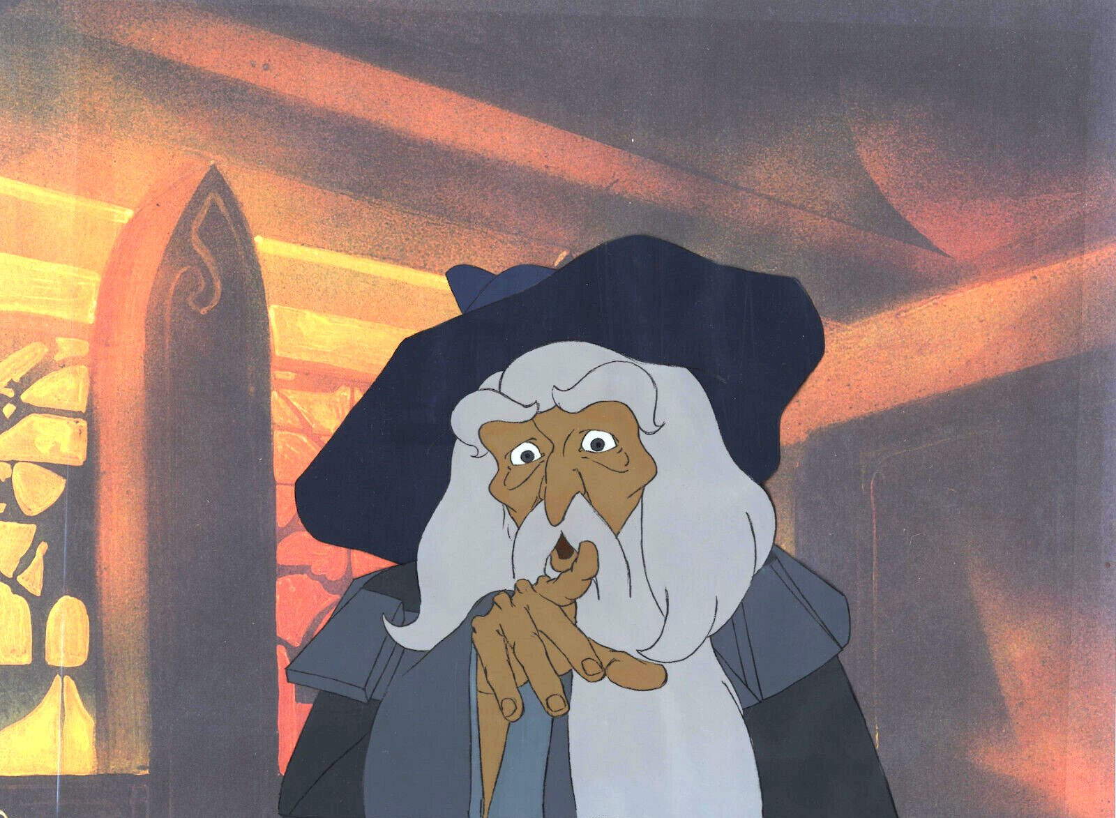 Ralph Bakshi's Gandalf Blank Meme Template