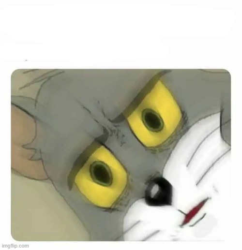 High Quality Unsettled Tom (Blurry) Blank Meme Template