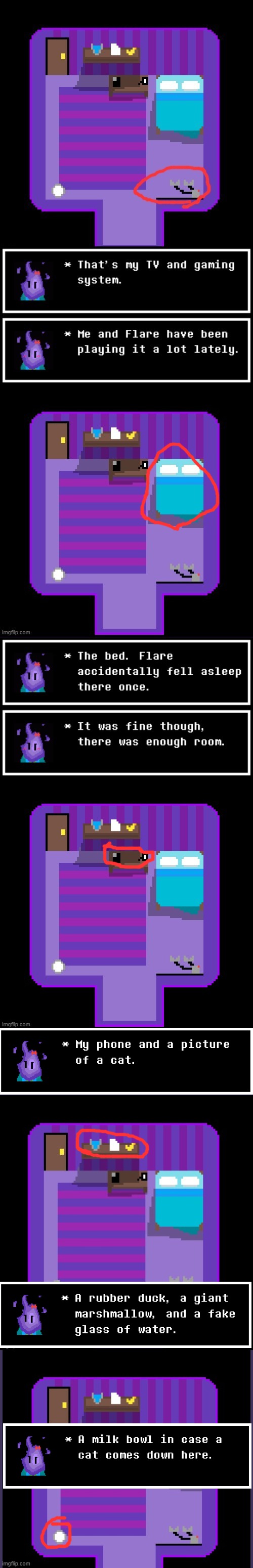 All things in Lumi's room. | made w/ Imgflip meme maker