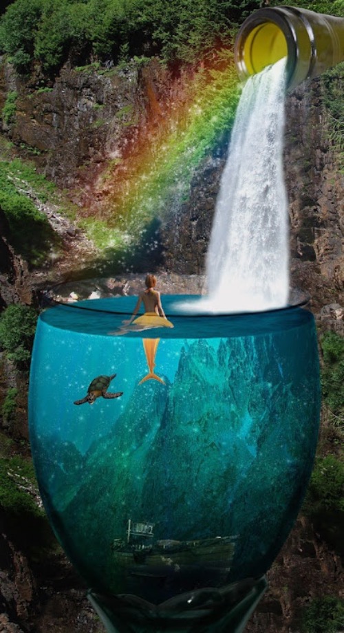Insanely Cool Surrealism | image tagged in cool stuff,surrealism,art,photoshop,incredible creativity,funny | made w/ Imgflip meme maker