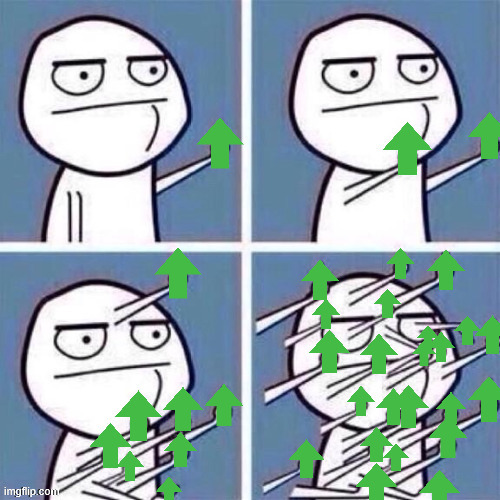 Middle Finger Upvote | image tagged in middle finger upvote | made w/ Imgflip meme maker