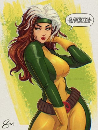 sexy rogue Blank Meme Template