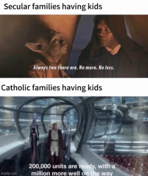 My aunt has 10 kids, i think. | made w/ Imgflip meme maker