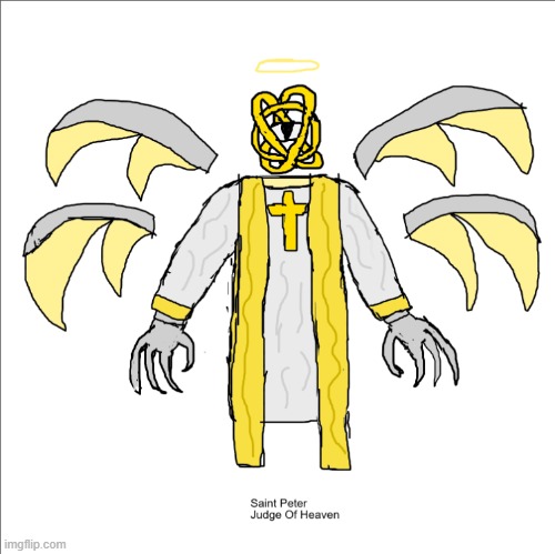 Saint Peter, Judge Of Heaven | made w/ Imgflip meme maker
