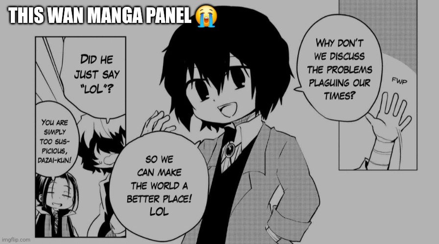 THIS WAN MANGA PANEL 😭 | made w/ Imgflip meme maker