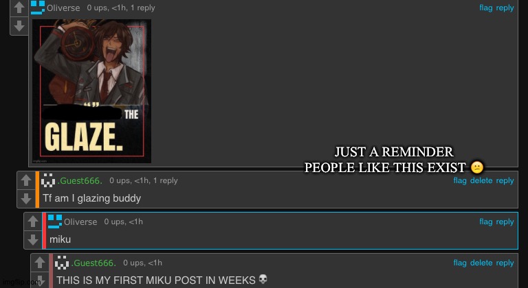 JUST A REMINDER PEOPLE LIKE THIS EXIST 😕 | made w/ Imgflip meme maker