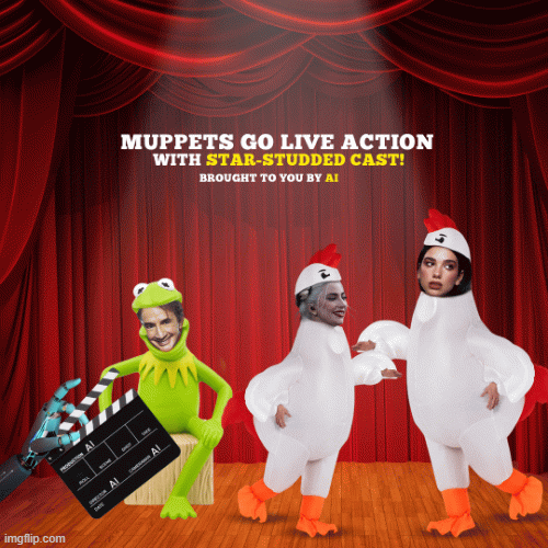Cast Leaked for the new Disney Muppets live Action Movie | image tagged in gifs,disney,muppets,action movies | made w/ Imgflip images-to-gif maker