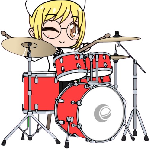 Majime Yamashita (Drum) Winking Blank Meme Template