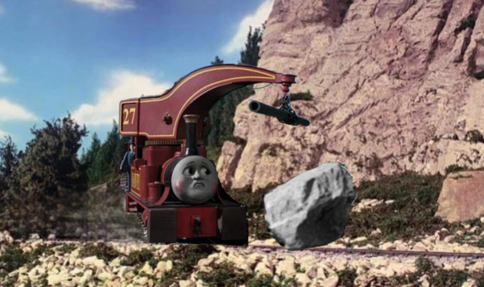 Right Sized Engine for the Job Promo 4 Blank Meme Template