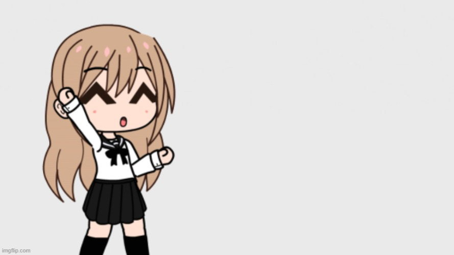 Yomikawa (Shimeji Simulation) [PM/NPC] Blank Meme Template