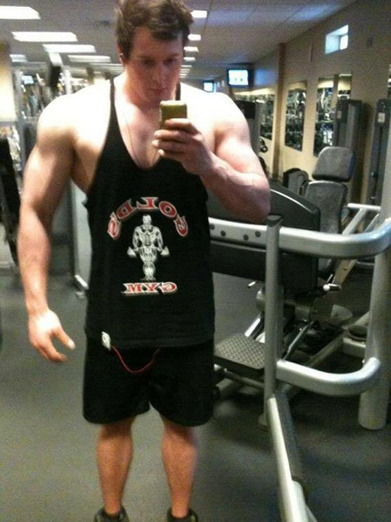Buff man with chicken legs Blank Meme Template