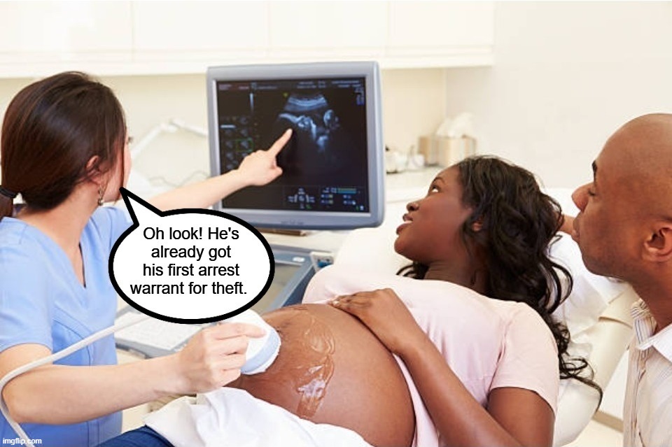 Oh look! He's already got his first arrest warrant. | image tagged in profiling,first arrest,happy then sad nigga,confused nigga,niggas really out here,over achiever | made w/ Imgflip meme maker