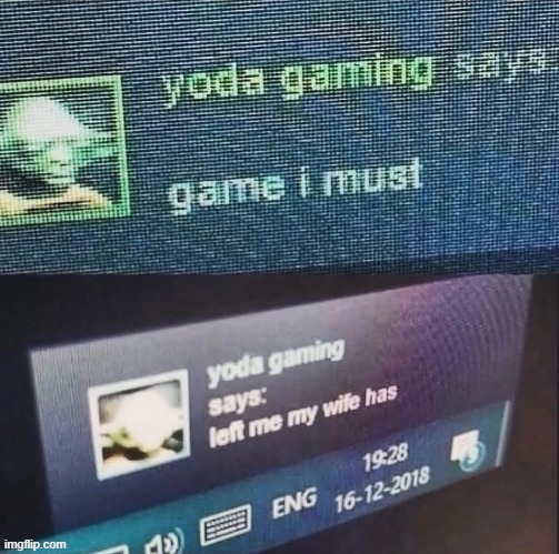 poor yoda..... | image tagged in damn | made w/ Imgflip meme maker