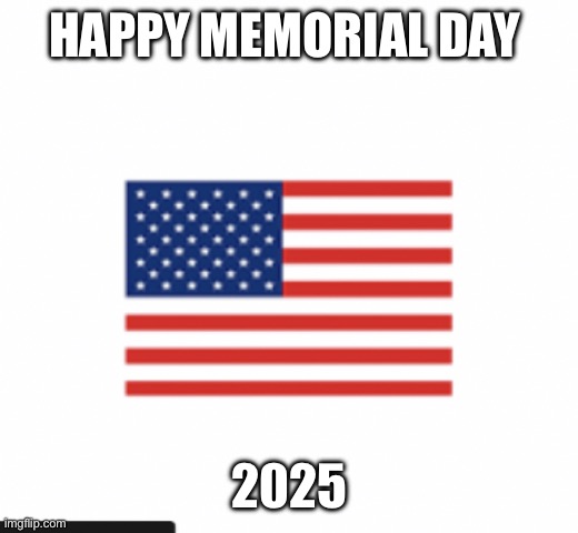 ***Memorial Day Special Offer*** | HAPPY MEMORIAL DAY; 2025 | image tagged in memorial day special offer | made w/ Imgflip meme maker