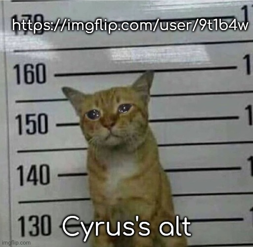 Free my boy | https://imgflip.com/user/9t1b4w; Cyrus's alt | image tagged in free my boy | made w/ Imgflip meme maker