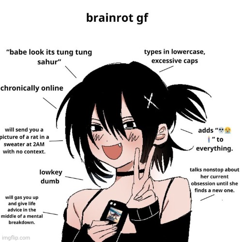 Lwk mine but she doesn't smile like that | made w/ Imgflip meme maker