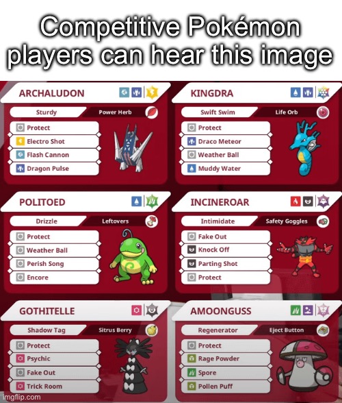Jay note: wolfey con perish… no… | Competitive Pokémon players can hear this image | made w/ Imgflip meme maker