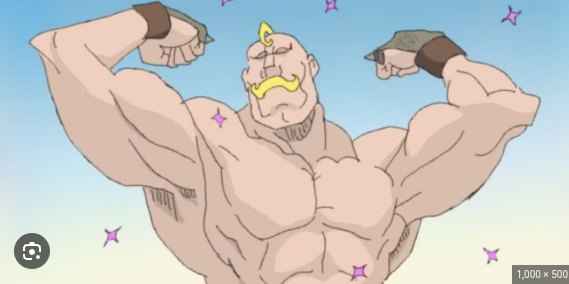 High Quality Flexing Blank Meme Template