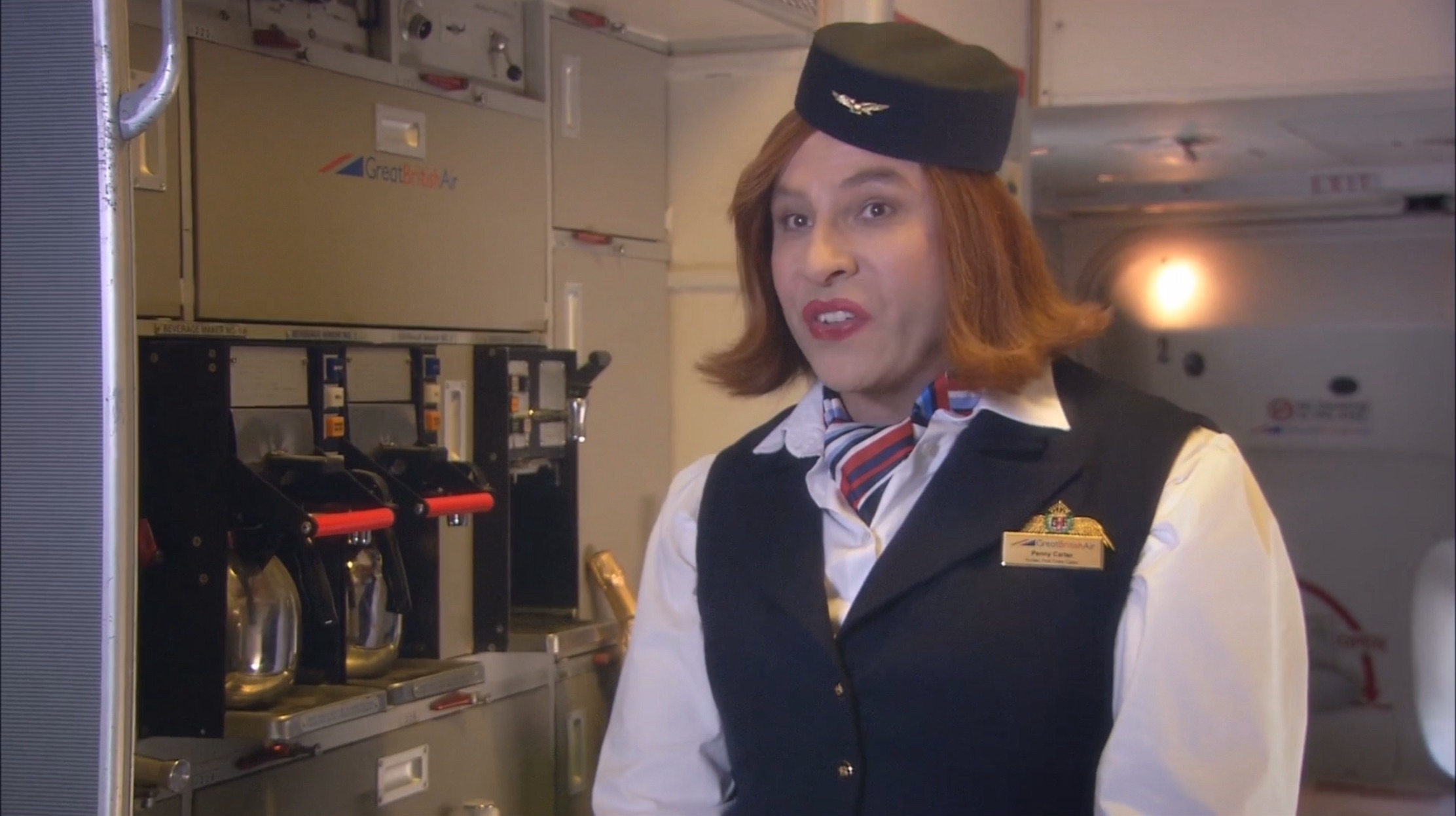 Penny Come Fly with Me Blank Meme Template