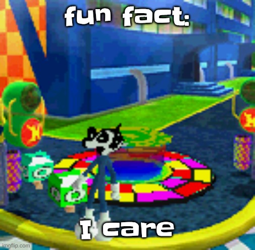 WHOAG | fun fact:; I care | image tagged in whoag | made w/ Imgflip meme maker