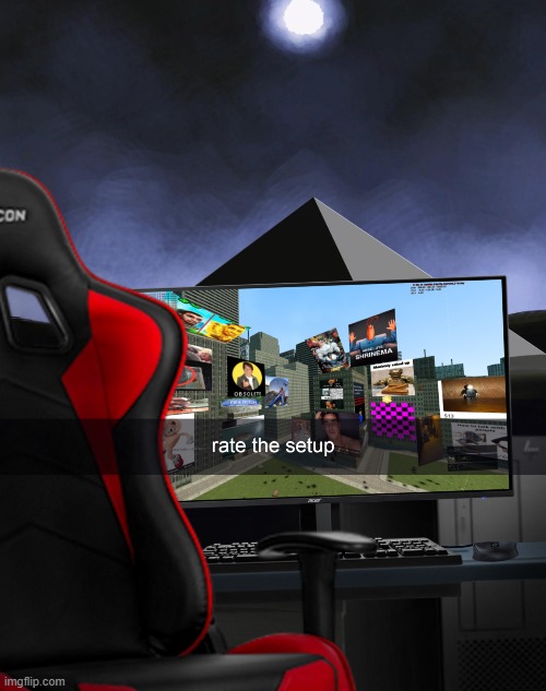 Battle station reveal | made w/ Imgflip meme maker