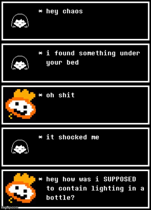 this is what was under chaos’s bed | made w/ Imgflip meme maker
