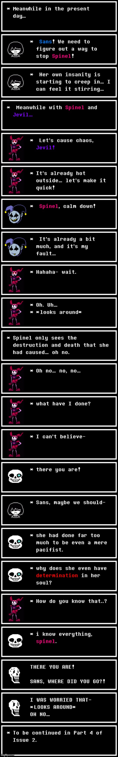 Spinel and Kris (Issue 2, Part 3) | made w/ Imgflip meme maker