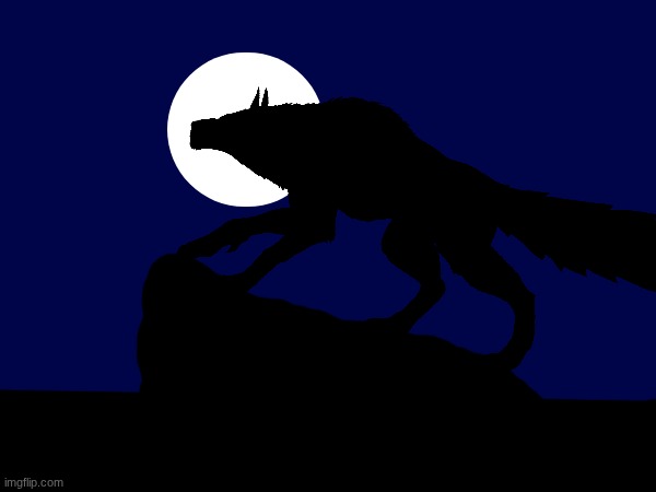 Something howls... in the night.mp3 | image tagged in isla phanero,paleoverse,eoiverse | made w/ Imgflip meme maker