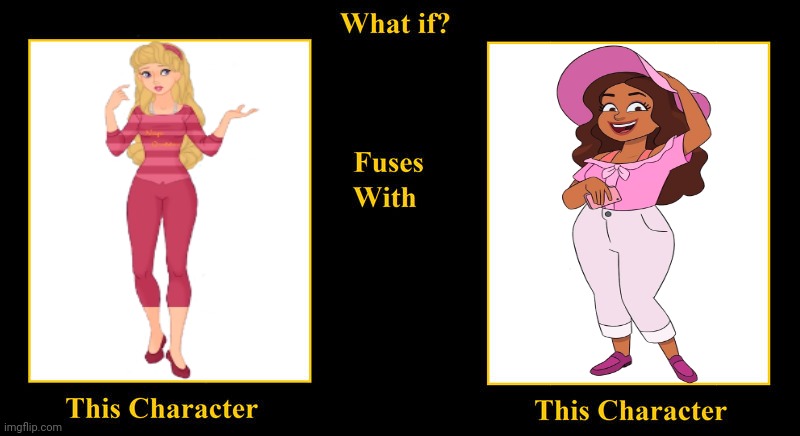 Aurora Brair Rose Fuses With Kristine Sanchez | image tagged in what if fuses,hailey's on it,disney princess,aurora,sleeping beauty,kristine | made w/ Imgflip meme maker