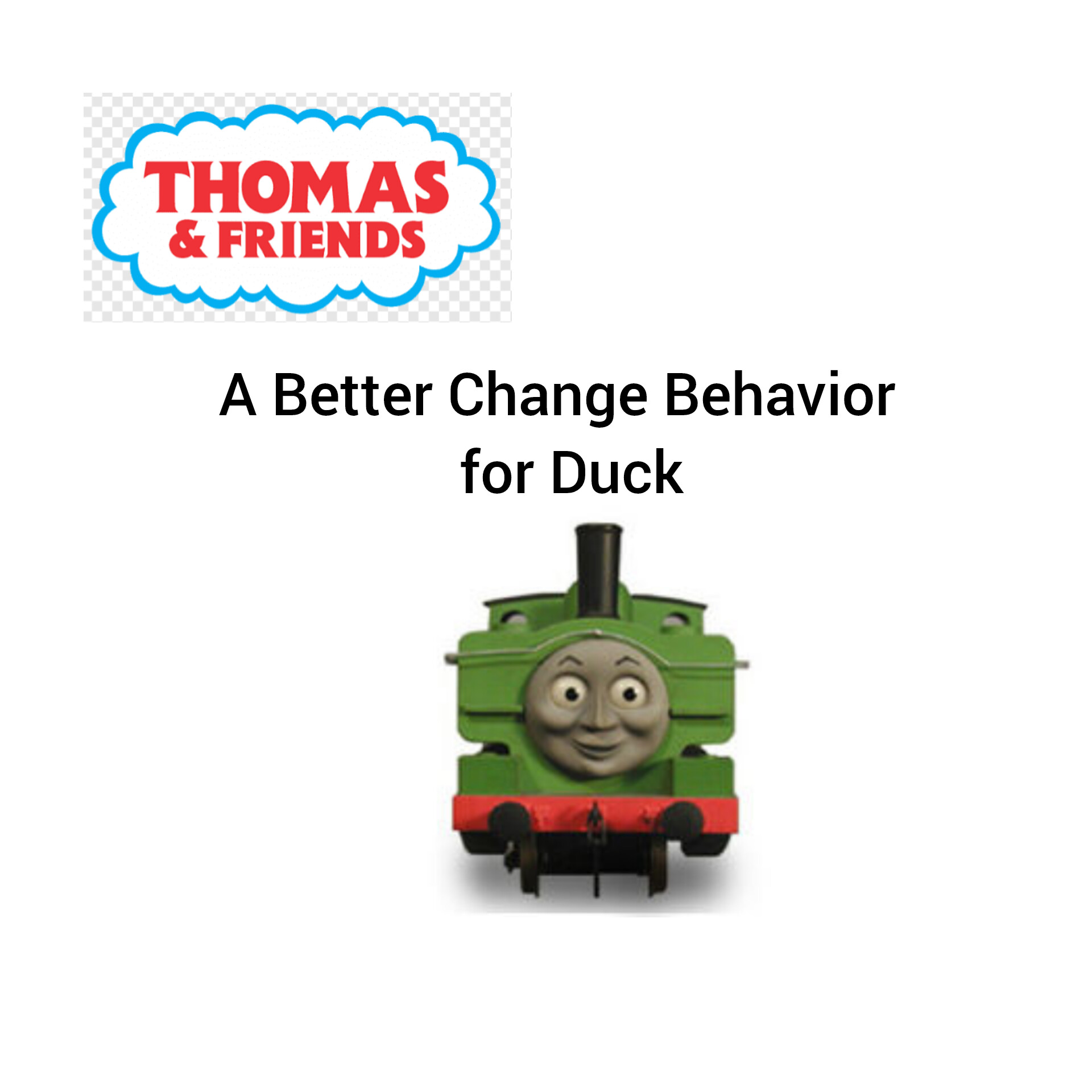 A Better Change Behavior for Duck Blank Meme Template