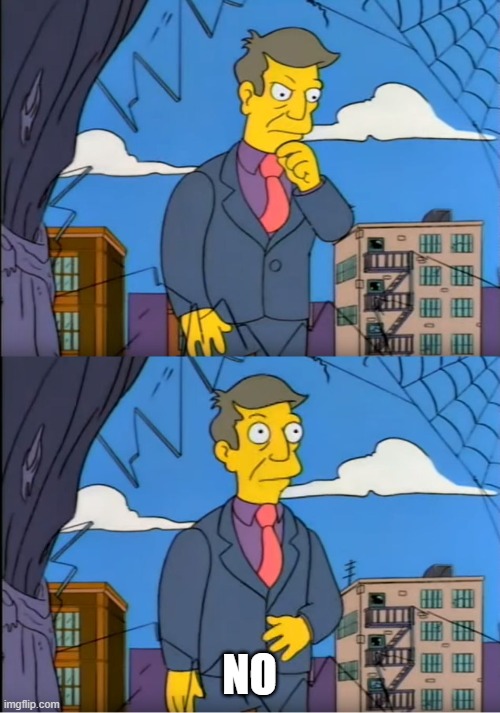 Seymore | NO | image tagged in seymore | made w/ Imgflip meme maker