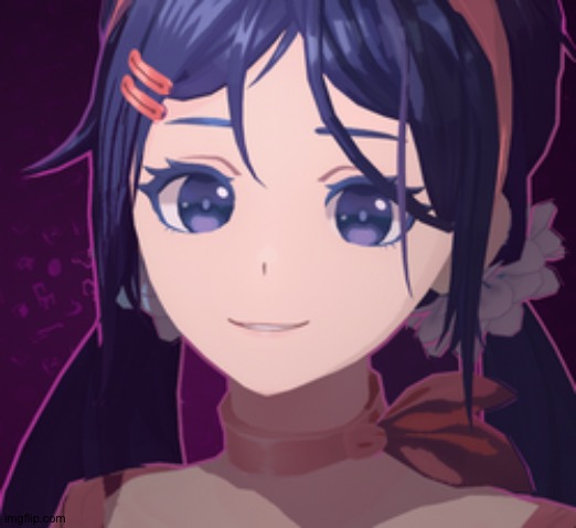 Mita Smirk | image tagged in mita smirk | made w/ Imgflip meme maker