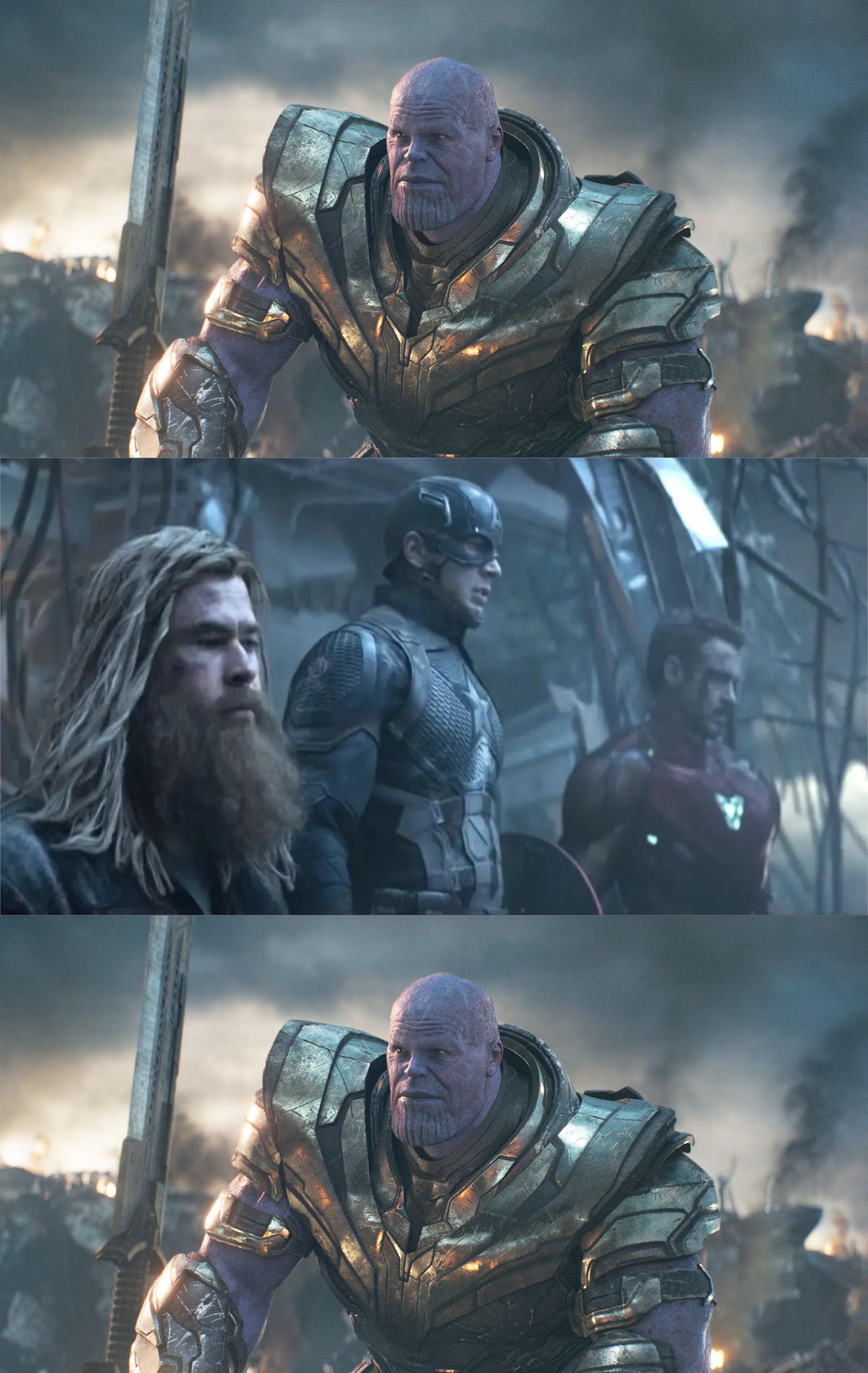 Thanos_back_to_me Blank Meme Template