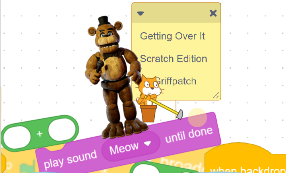 Freddy fazbear Blank Meme Template