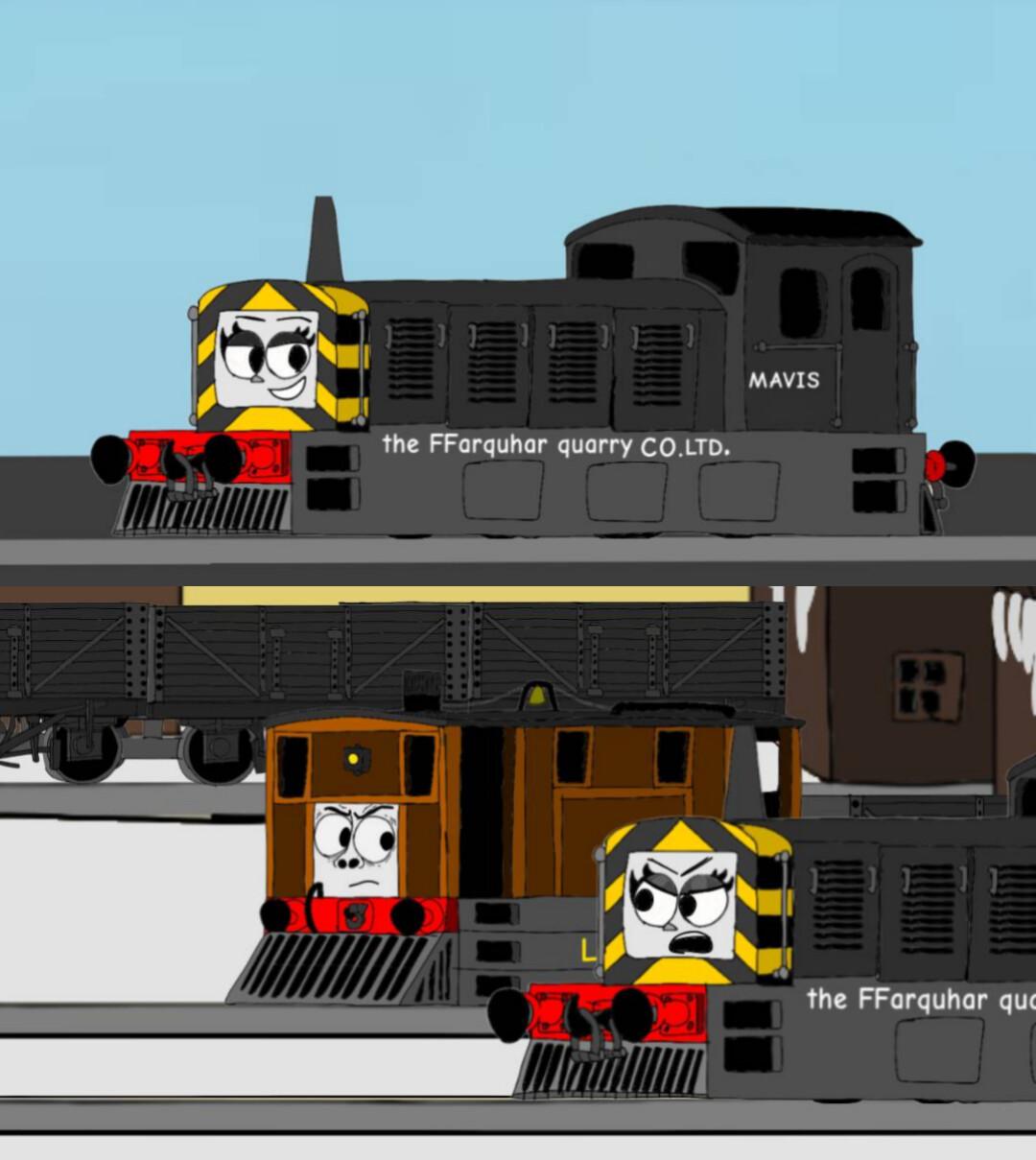 Emotionally Mavis Blank Meme Template