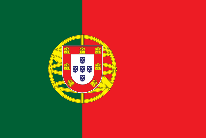Portuguese flag Blank Meme Template