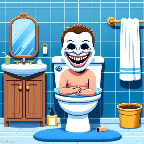 an AI generated skibi toilet | image tagged in creepy,skibidi toilet sucks,skibidi toilet,skibidi | made w/ Imgflip meme maker