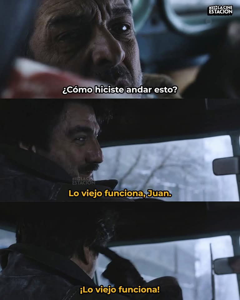 El eternauta Lo viejo funciona Juan Blank Meme Template