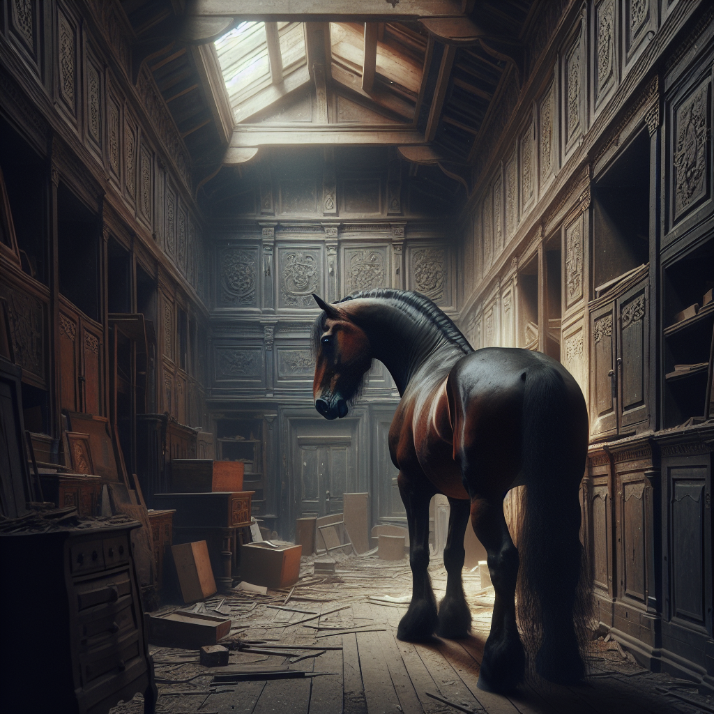 exist horse walks in Blank Meme Template