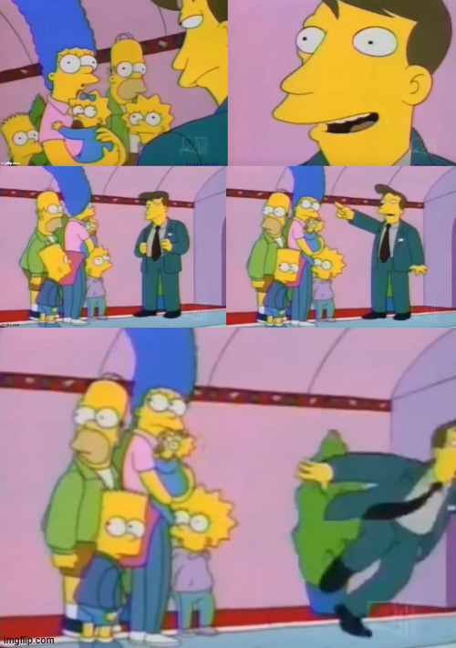 Look Over There Blank Meme Template