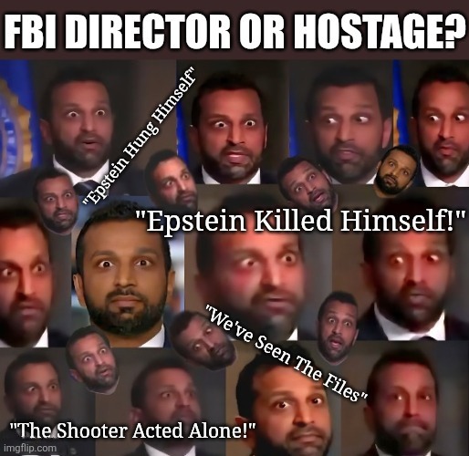 Blink Twice | image tagged in fbi,hostage,epstein | made w/ Imgflip meme maker