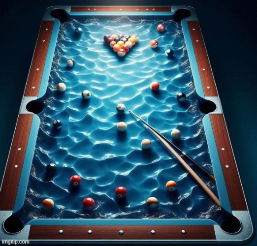 Pool table | made w/ Imgflip meme maker