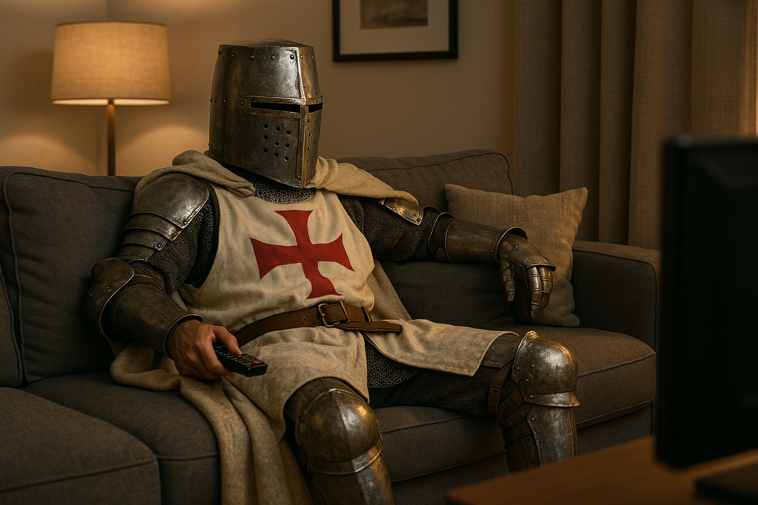 Crusade Couch Blank Meme Template