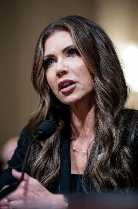 Kristi Noem Testifying Before Congress Blank Meme Template